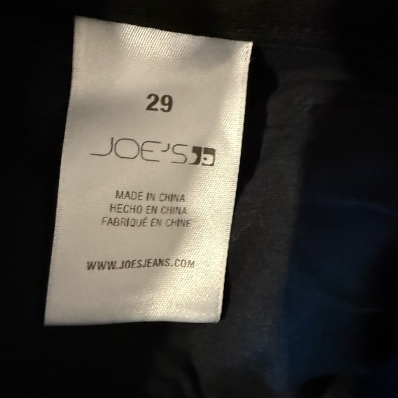 ~Joe's Jeans Black Rayon Nylon Spandex Stretch Pants - Picture 8 of 8